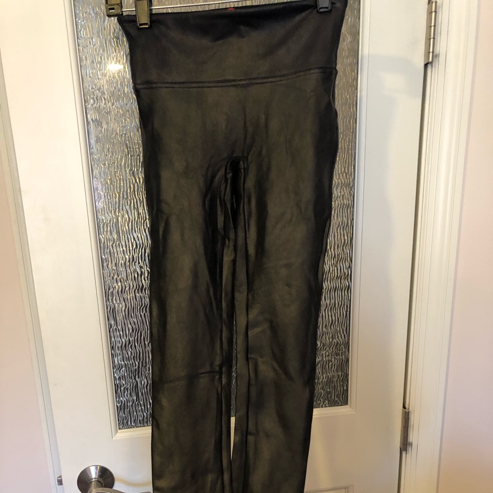 Spanx Faux Leather Leggings